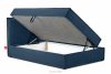 ROTI Postel pro teenagery 90 cm tmavě modrá tmavě modrá - obrázek 6