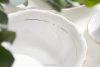 CHODZIEZ MARIA TERESA Klasická porcelánová mísa bílá/zlatá řada bílá/zlatá - obrázek 6