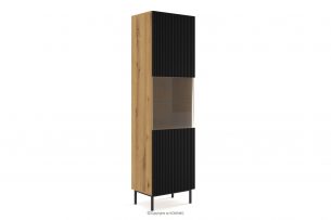 REMO, https://konsimo.cz/kolekce/remo/ Souprava na vysokých nohách dub artisan/černá dub artisan/černá - obrázek
