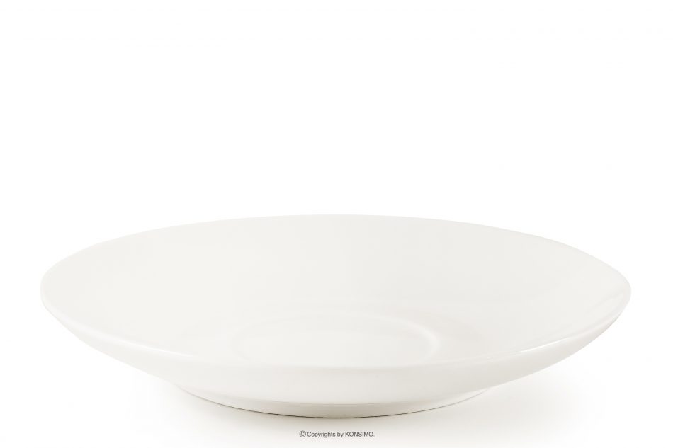 AD BELLA Šálek na kávu z tvrdého porcelánu v barvě ecru s podšálkem ecru - obrázek 5