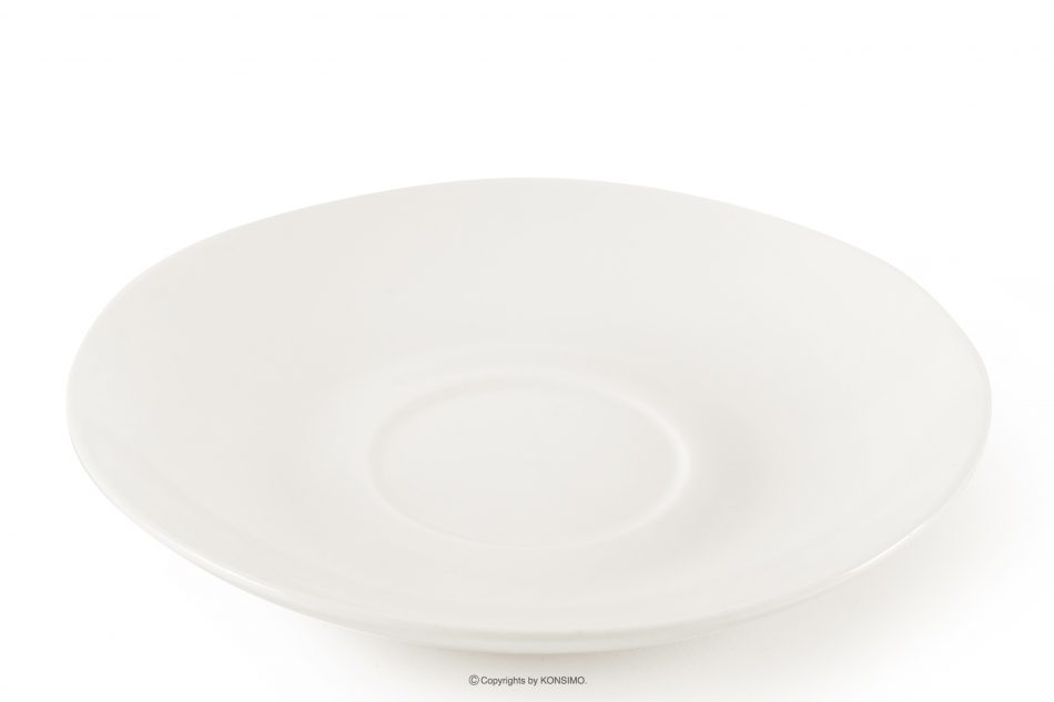 AD BELLA Šálek na kávu z tvrdého porcelánu v barvě ecru s podšálkem ecru - obrázek 6