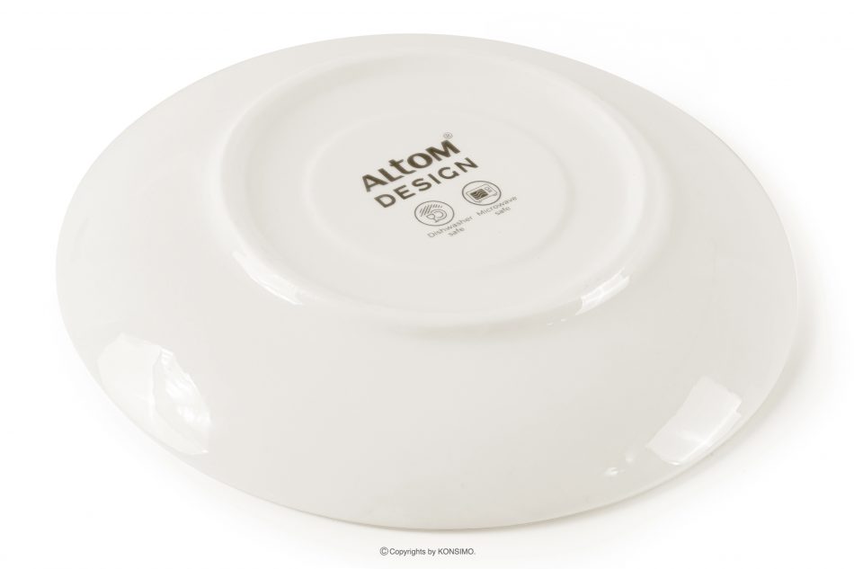 AD BELLA Šálek na kávu z tvrdého porcelánu v barvě ecru s podšálkem ecru - obrázek 8