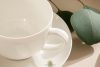 AD BELLA Šálek na kávu z tvrdého porcelánu v barvě ecru s podšálkem ecru - obrázek 11