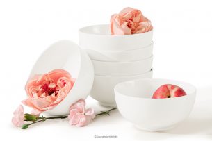 AD BELLA, https://konsimo.cz/kolekce/ad-bella/ Mísa z tvrdého porcelánu 6 ks ecru ecru - obrázek