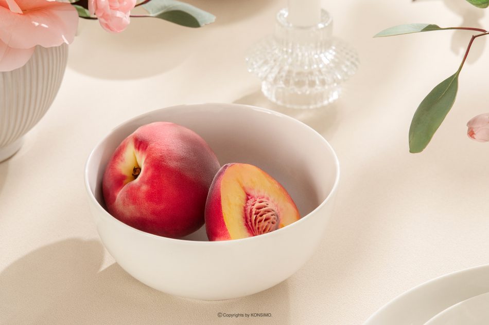 AD BELLA Mísa z tvrdého porcelánu 6 ks ecru ecru - obrázek 7