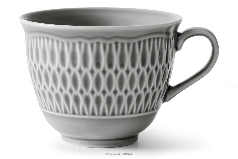 CMIELOW SOFIA Porcelánový šálek šedý šedá - obrázek 0