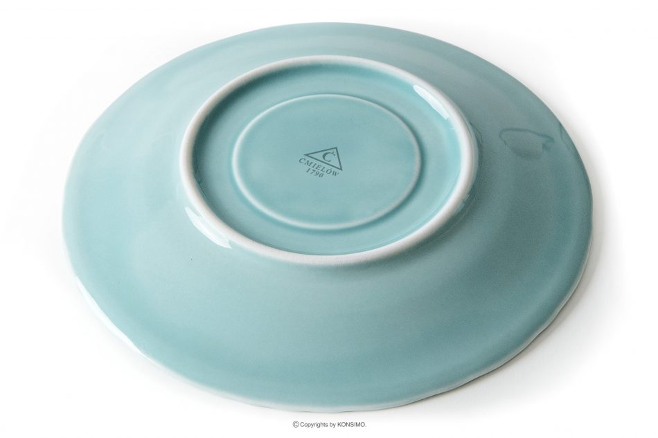 CMIELOW SOFIA Porcelánová kávová souprava 6 osob (18 ks) námořní azurová námořní - obrázek 6