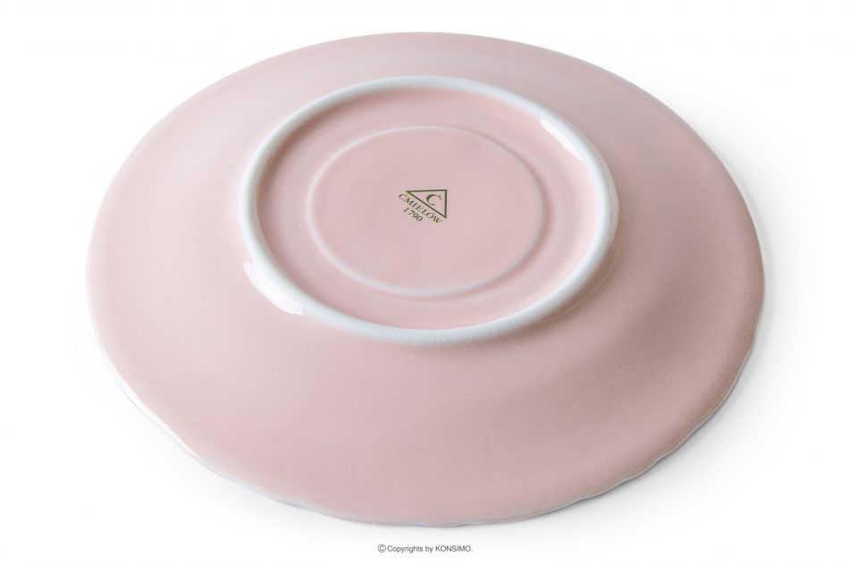 CMIELOW SOFIA Porcelánová kávová souprava 6 osob (18 ks) růžová růžová - obrázek 6