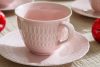 CMIELOW SOFIA Porcelánová kávová souprava 6 osob (18 ks) růžová růžová - obrázek 11