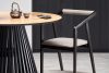 SOMA Kulatý stůl ve stylu Loft 120 cm na jedné noze dub/černá - obrázek 9