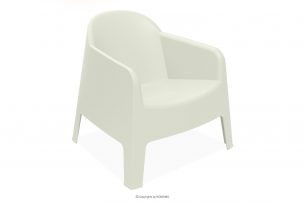 MALUS, https://konsimo.cz/kolekce/malus/ Moderní zahradní křeslo z polypropylenu béžová béžová - obrázek