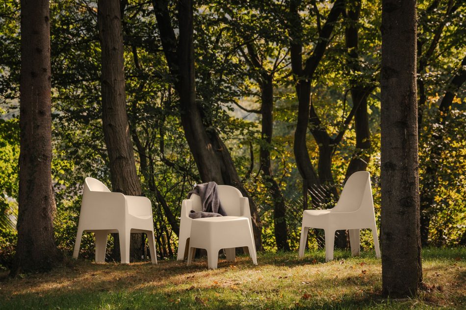 MALUS Sada zahradního nábytku moderní polypropylen 2 osoby béžová béžová - obrázek 1