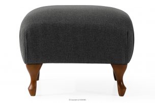 TOMIS, https://konsimo.cz/kolekce/tomis/ Klasický pouf do obývacího pokoje antracitový tkaný antracitová - obrázek