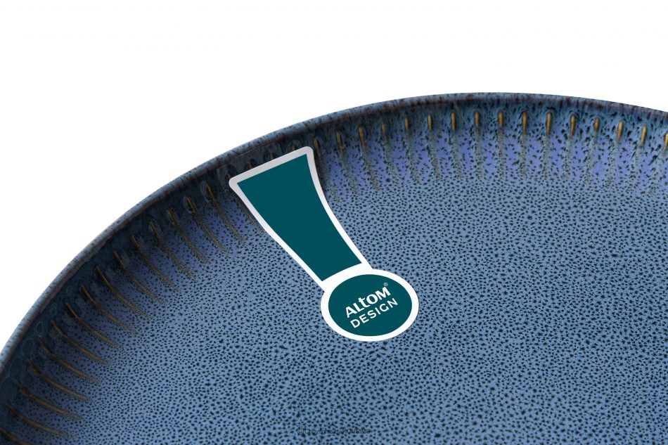 AD STRIPES Jídelní talíř reaktivní porcelán granátový tmavě modrá - obrázek 5