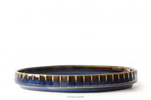 AD STRIPES, https://konsimo.cz/kolekce/ad-stripes/ Podšálek na šálek na kávu reaktivní porcelán granátový tmavě modrá - obrázek