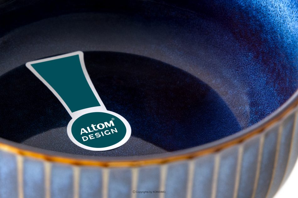 AD STRIPES Mísa 6 ks reaktivní porcelán granátový tmavě modrá - obrázek 6