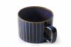AD STRIPES Šálek na kávu 6 ks reaktivní porcelán granátový tmavě modrá - obrázek 4