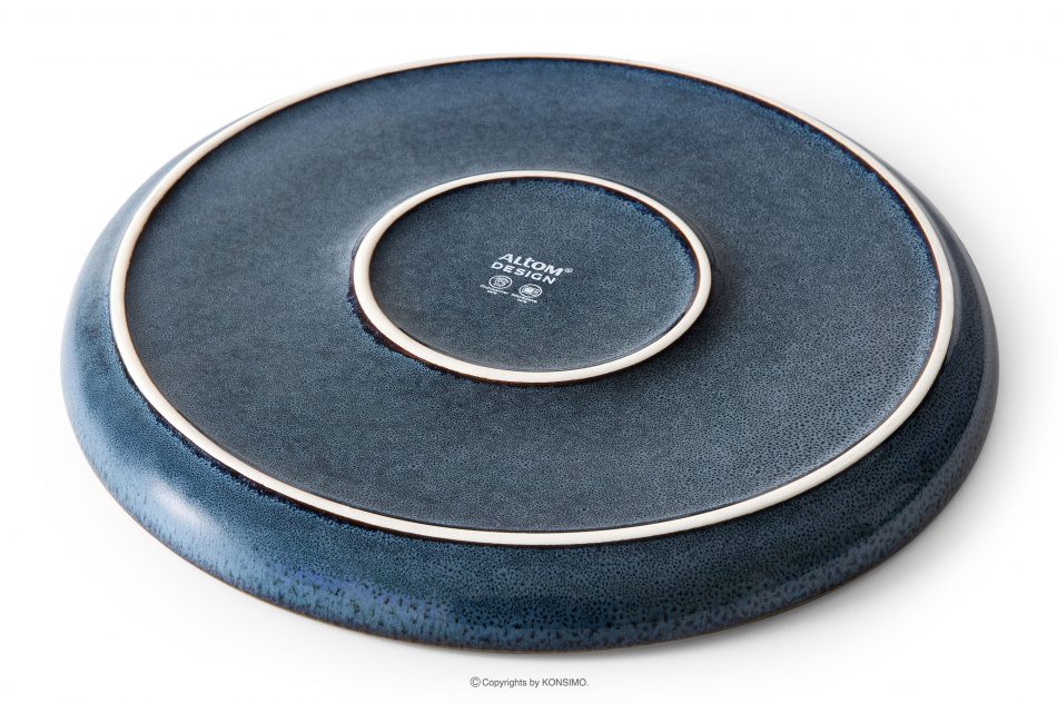AD STRIPES Jídelní sada pro 12 osob (36 ks) reaktivní porcelán, granátová barva tmavě modrá - obrázek 5