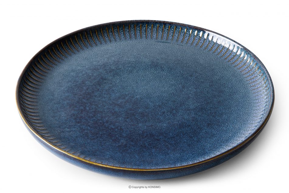 AD STRIPES Obední a kávová souprava pro 6 osob (30 ks) reaktivní porcelán granátová barva tmavě modrá - obrázek 4