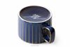 AD STRIPES Obední a kávová souprava pro 6 osob (30 ks) reaktivní porcelán granátová barva tmavě modrá - obrázek 13